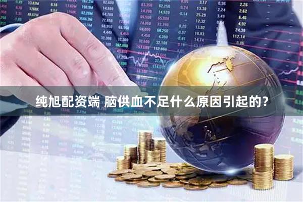 纯旭配资端 脑供血不足什么原因引起的？